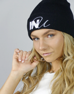 Load image into Gallery viewer, INU Logo Black Beanie
