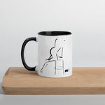 Load image into Gallery viewer, Sketched Silhouette w Daily Affirmations Mug
