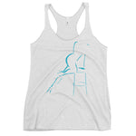 Load image into Gallery viewer, Women&#39;s Sketched Silhouette Racerback Tank
