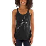 Load image into Gallery viewer, Women&#39;s Sketched Silhouette Racerback Tank
