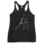 Load image into Gallery viewer, Women&#39;s Sketched Silhouette Racerback Tank
