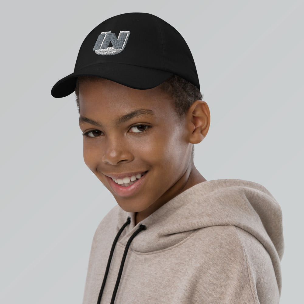 INU Logo Youth baseball cap