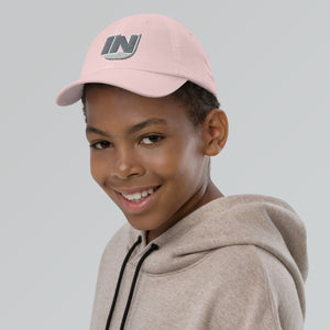 INU Logo Youth baseball cap