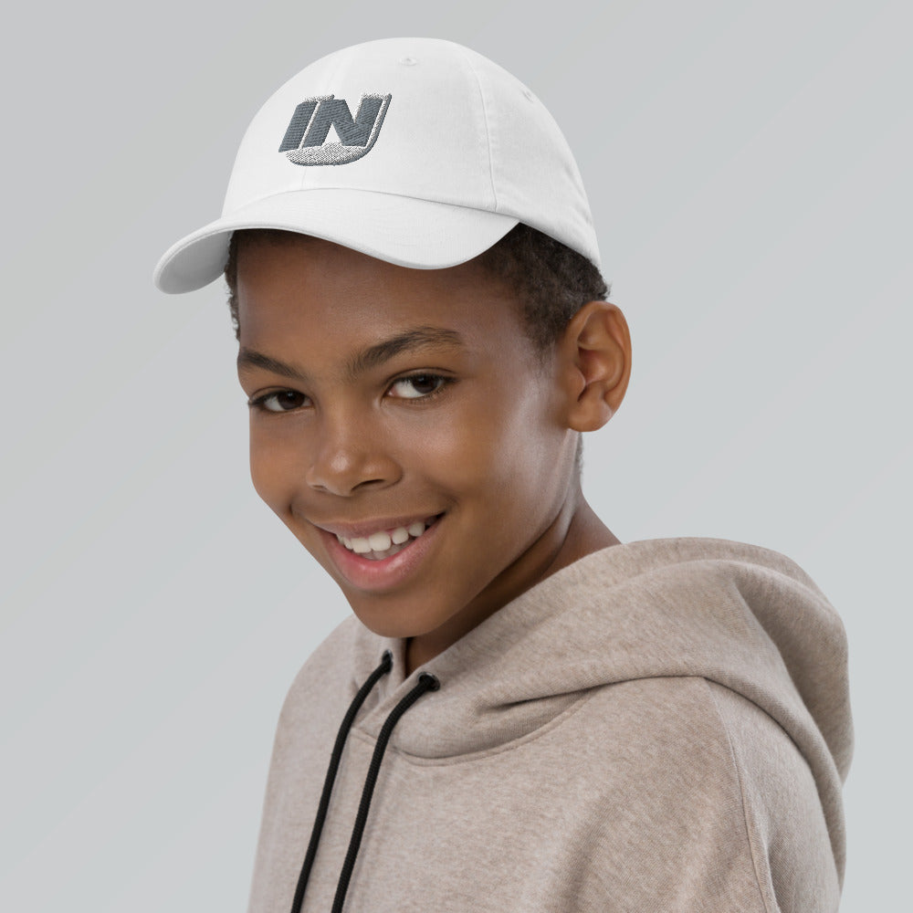 INU Logo Youth baseball cap